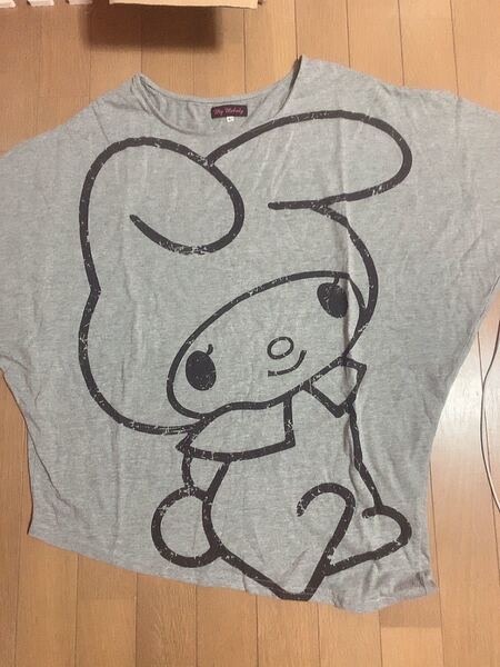 マイメロ 半袖ビッグTシャツ 美品
