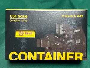 新品未開封YOU&CAR 1/64コンテナショップシェルContainerShop Shell