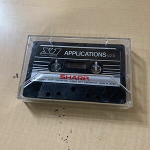 y437 SHARP X1用カセット APPLICATIONS V2.0
