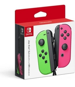 任天堂純正品 Joy-Con(L) ネオングリーン/(R) ネオンピンク