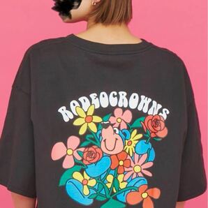 ロデオクラウンズ★0528MATT FLOWER Tシャツ★新品タグ付未開封