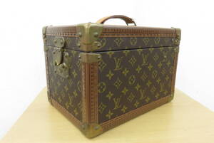 07351 小405-087 ルイヴィトン Louis Vuitton 化粧箱 化粧ケース メイクボックス コスメトランク モノグラム 箱 ケース 100