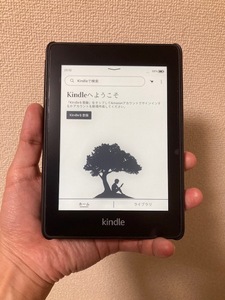 カバー付き Kindle Paperwhite 美品 wifi+4G 32GB 保護フィルム付き 中古 10世代 キンドル ペーパーホワイト