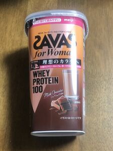 新品 / 未開封【 SAVAS ザバス for Woman ホエイ プロテイン 100 ミルクショコラ 風味 約14食 】