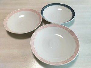 カレー　パスタ皿　3枚セット　未使用品　軽量タイプ