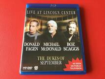 ◆DONALD FAGEN、MICHAEL McDONALD、BOZ SCAGGS/LIVE AT LINCOLN CENTER/輸入盤/ブルーレイ　FTN17947_画像1