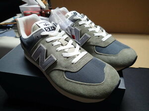 New Balance ML574A12 D 26.5cm SEDONA SAGE NB×ALPHA INDUSTRIES ショップ限定