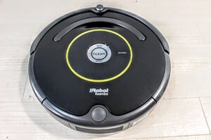 B.0222 iRobot社 掃除機 ロボット掃除機 ルンバ625 ブラック ホームベース、電源コード付属 動作品