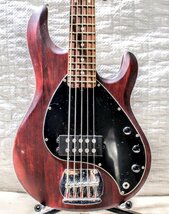 B.0137【音出し良好・ソフトケース付】スターリング　サブシリーズ　Sterling by MUSICMAN S.U.B. Series　エレキベース_画像4