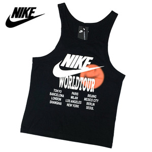 新品 Lサイズ ナイキ スポーツ ウェア タンクトップ ワールドツアー 黒 NIKE WORLD TOUR ノースリーブ ブラック DA0936-010 カジュアル