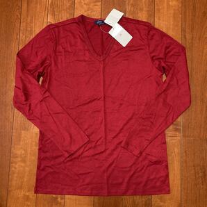 URBAN RESEARCH・アーバンリサーチ・長袖シャツ・ストレッチ生地・ ワインレッド系・38・M