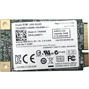 SSD 32GB LITE-ON IT LMS-32L6M mSATA 動作確認済 フォーマット済 PCパーツ 修理 部品 パーツ YA1224-B1907D006