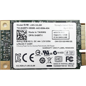 SSD 32GB LITE-ON IT LMS-32L6M mSATA 動作確認済 フォーマット済 PCパーツ 修理 部品 パーツ YA1225-B1907D007