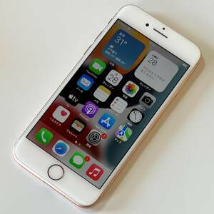 SIMフリー iPhone 8 ゴールド 64GB MQ7A2J/A バッテリー最大容量89％ アクティベーションロック解除済