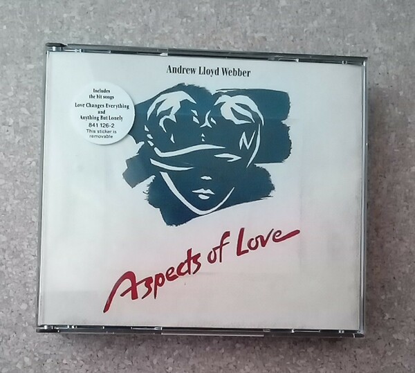 ミュージカル『Aspects of Love』ロンドンキャスト盤 2枚組CD