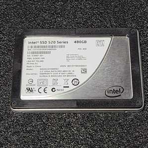 INTEL SSD 520 SERIES 480GB SATA SSD 正常品 2.5インチ内蔵SSD フォーマット済み PCパーツ 動作確認済み 500GB 512GB (2)