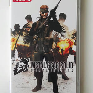 PSP メタル ギア ソリッド ポータブル オプス METAL GEAR SOLID PORTABLE OPS SE ★ プレイステーション・ポータブル