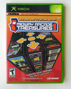  mid way * arcade to leisure 1 MIDWAY ARCADE TREASURES VOL.1 North America version * XBOX soft 