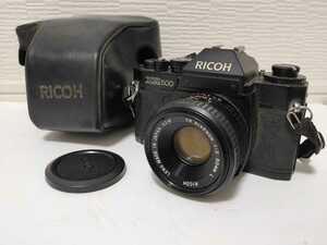 RICOH　XR 500　1:2　50mm　リコー　一眼レフカメラ　フィルムカメラ　ブラックボディ　