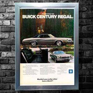 70's USA 当時物 Buick Century Regal 広告 / カタログ 旧車 センチュリー リーガル hotwheels ビュイック ミニカー ロードマスター ワゴン