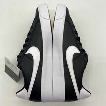 【28cm】新品 NIKE COURT ROYALE AC BLACK ナイキ コート ロイヤル AC ブラック (BQ4222 002) 3169_画像4