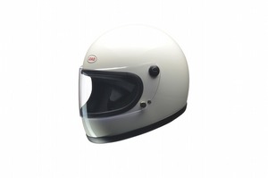 【在庫あり】【送料無料★沖縄＆離島は除く】ビンテージヘルメット　復刻版モデル　リード工業　LEAD　RX-100R　ホワイト　フリーサイズ