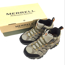 メレル サイズ UK7 J86901 トレッキングシューズ 靴 メンズ グレー×ブラック系 タグ/保存箱付 MERREL QS071-36_画像1