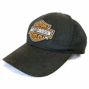 ハーレーダビッドソン バー・アンド・シールド ビンテージ キャップ ブラック HARLEY-DAVIDSON Bar and Shield Vintage Cap Black