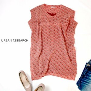 ☆☆ 美品 Urban Research アーバンリサーチ ☆☆ ゆったり可愛い シフォン ワンピース F 春 夏 22C06