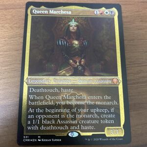 MTG CMR マルチェッサ女王 エッチングFoil 英語