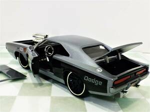 ■JADA TOYS 1/24 1970 DODGE CHARGER R/T SILVER■ダッジ チャージャー 59