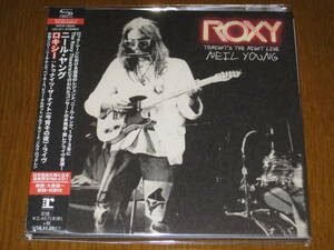 NEIL YOUNG ニール・ヤング/ ロキシー:トゥナイツ・ザ・ナイト (今宵その夜)・ライヴ 2018年発売 紙ジャケ SHM-CD 国内帯有