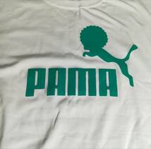 PAMA・パーマ・パロティー・プリントTシャツ・白・L_画像2