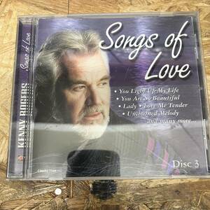 ● ROCK,POPS KENNY ROGERS - SONGS OF LOVE DISC 3 アルバム,INDIE CD 中古品