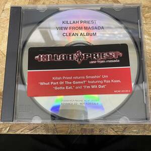 ● HIPHOP,R&B KILLAH PRIEST - VIEW FROM MASADA アルバム,INDIE CD 中古品