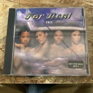 シ● HIPHOP,R&B FOR REAL - FREE アルバム,名作!!! CD 中古品