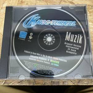 ● HIPHOP,R&B KNOC-TURN'AL - MUZIK INST,シングル!,PROMO盤!!! CD 中古品