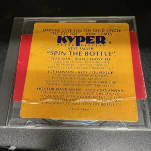 ● ROCK,POPS KYPER - SPIN THE BOTTLE シングル, 3 SONGS, REMIX, 90'S, 1992, PROMO CD 中古品