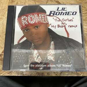 ● HIPHOP,R&B LIL' ROMEO - THE GIRLIES / MY BABY (REMIX) INST,シングル CD 中古品