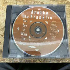 シ● HIPHOP,R&B ARETHA FRANKLIN - WHAT YOU SEE IS WHAT YOU SWEAT シングル,PROMO盤 CD 中古品