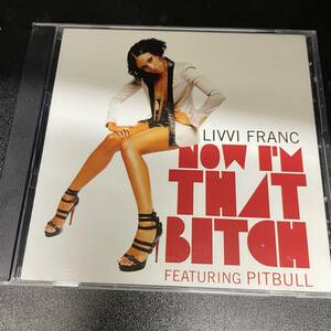 ● HIPHOP,R&B LIVVI FRANC - NOW I'M THAT BITCH シングル, 2 SONGS, 2009, PROMO CD 中古品