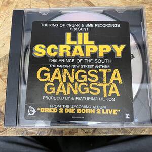 ● HIPHOP,R&B LIL SCRAPPY - GANGSTA GANGSTA INST,シングル,PROMO盤!! CD 中古品