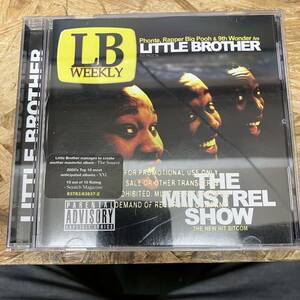 ● HIPHOP,R&B LITTLE BROTHER - THE MINSTREL SHOW アルバム,名作!,PROMO盤! CD 中古品