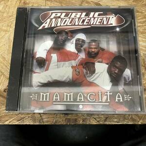 シ● HIPHOP,R&B PUBLIC ANNOUNCEMENT - MAMACITA INST,シングル CD 中古品