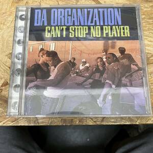 シ● HIPHOP,R&B DA ORGANIZATION - CAN'T STOP NO PLAYER INST,シングル CD 中古品