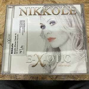 シ● ROCK,POPS NIKKOLE - E-X-OTIC シングル,INDIE CD 中古品