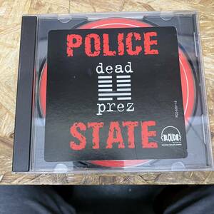 シ● HIPHOP,R&B DEAD PREZ - POLICE STATE W/ CHAIRMAN OMALI INST,シングル CD 中古品