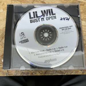 ● HIPHOP,R&B LIL WIL - BUST IT OPEN INST,シングル,PROMO盤 CD 中古品