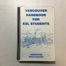 zaa-269♪Vancouver Handbook for ESL Students: Guide for Living in Vancouver Canada (English Edition) _画像1