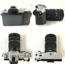 ★極美品/付属品完品★ OLYMPUS オリンパス OM-D E-M10 Mark III EZダブルズームキット シルバー_画像9